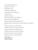 HỌC CÁCH CHỈ ĐƯỜNG CHO KHÁCH DU LỊCH 