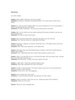 Tài liệu Bài thoại tiếng Anh 