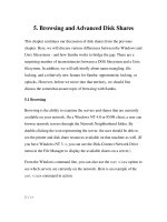 Tài liệu Using Samba-5. Browsing and Advanced Disk Shares-P1 pptx