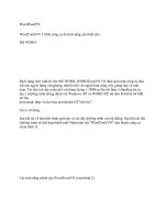 Tài liệu WordToolsVN 5.0 ppt