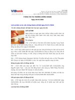 Tài liệu THÔNG TIN THỊ TRƯỜNG CHỨNG KHOÁN Ngày 03-03-2009 ppt