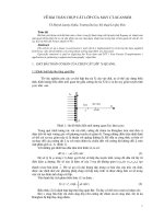 Tài liệu Về bài toán chụp cắt lớp của máy CT- SCANNER pptx