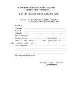 Tài liệu BM.GD-DT.04.- Đơn xin giải thể trường(Trung tâm) doc