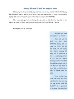 Tài liệu Hướng dẫn mới về thuế thu nhập cá nhân docx