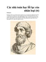 cac nha toan hoc loi lac cua nhan loai phan 2 