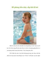 Tài liệu Đề phòng tiêu chảy cấp khi đi bơi pdf