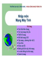 Tài liệu Nhập môn Mạng Máy doc