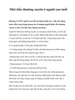 Tài liệu Mót tiểu thường xuyên ở người cao tuổi pdf