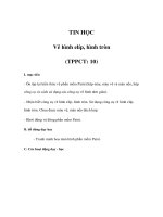 Tài liệu TIN HỌC - Vẽ hình elíp, hình tròn ppt