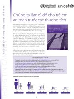 Tài liệu Biện pháp phòng tránh thương tích cho trẻ ppt