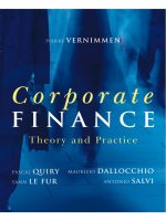 Tài liệu Corporate finance - Introduce doc
