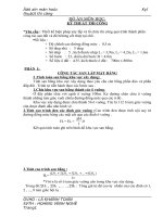 ĐỒ ÁN MÔN HỌC: KỸ THUẬT THI CÔNG