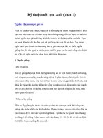 Tài liệu Kỹ thuật nuôi vẹm xanh (phần 1) doc