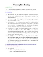 Tài liệu Giáo trình U xương hàm do răng ppt