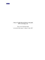 Tài liệu CÔNG TY CỔ PHẦN PHÁT TRIỂN ĐẦU TƯ CÔNG NGHỆ FPT doc
