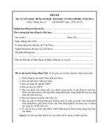 Thông tin, biểu mẫu đăng ký du học Singapore