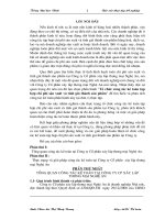 BÁO CÁO THỰC TẬP TỐT NGHIỆP:kế toán tập hợp chi phí và tính giá thành sản phẩm-Công ty xây lắp thương mại Nghệ An