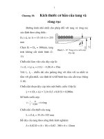 Tài liệu Tính toán cần cẩu Derrick tải trọng nâng 3T dùng cho tàu thủy - Chương 10: Kích thước của tang và ròng rọc doc