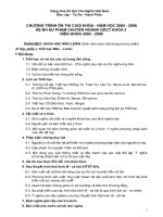 Tài liệu CHƯƠNG TRÌNH ÔN THI CUỐI KHÓA MÔN KHOA HỌC MÁC-LÊNIN ppt