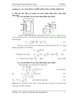 Tài liệu Lý thuyết các nguyên lý biến đổi năng lượng điện cơ pdf