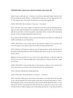 Tài liệu IDIOMS LESSON 264 docx