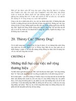 Tài liệu Sự thật về 100 thất bại thương hiệu lớn nhất của mọi thời đại_Chương 4 docx