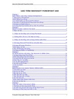 Tài liệu Giáo trình Microsoft PowerPoint 2000 ppt