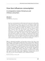 Tài liệu How face influences consumption doc