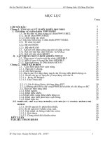 Ứng dụng vi điều khiển P89V51RD1 để thiết kế robot tự động 