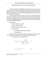 Tài liệu Phần mềm tính toán lưu lượng mạng điện thoại doc