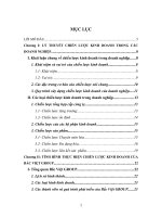 Tình hình thực hiện chiến lược kinh doanh của bắc việt GROUP trong giai đoạn 2005 2008 