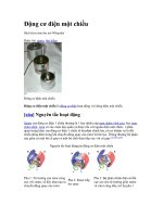 Tài liệu Động cơ điện một chiều pptx