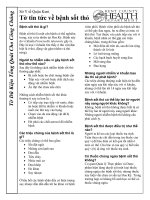 Tài liệu Bệnh sốt thỏ doc