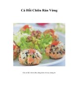 Tài liệu Cá Hồi Chiên Rán Vừng ppt