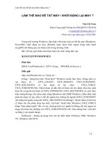 Tài liệu Visual C-020 Tắt máy khởi động máy docx