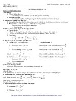 Tài liệu Ôn thi tốt nghiệp THPT môn Vật lý 12 năm học 2008-2009 docx