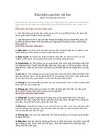 Tài liệu Khái niện soạn thảo văn bản doc