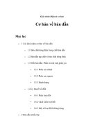 Tài liệu Giáo trình Điện tử cơ bản - Chương 2 pptx