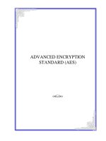 Tài liệu ADVANCED ENCRYPTION STANDARD (AES) docx