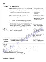 Tài liệu Be to + infinitive doc