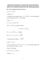 Tài liệu Đề luyện tập số 2: Phương trình – bất phương trình – hệ phương trình đại số ppt