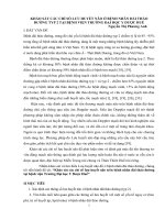 Tài liệu Đề tài: “Khảo sát các chỉ số lưu huyết não trên bệnh nhân đái tháo đường tại bệnh viện Trường Đại học Y Dược Huế” ppt