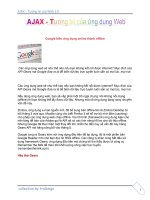Tài liệu AJAX – Tương lai của Web 2.0 part 6 docx