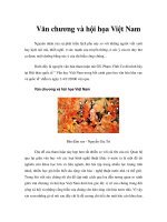 Tài liệu Văn chương và hội họa Việt Nam docx