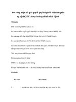 Tài liệu Xét công nhận và giải quyết quyền lợi đối với dân quân tự vệ (DQTV) được hưởng chính sách liệt sĩ docx