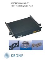 Tài liệu Datasheet - FO - HIGHLIGHT 12-24 Port Sliding tray ppt