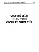 Tài liệu Phân tích và đầu tư chứng khoán Phần 9 doc