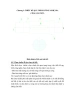 Tài liệu THIẾT KẾ QUY TRÌNH CÔNG NGHỆ GIA CÔNG CHI TIÊT DẠNG TRỤC CỦA BÁNH XE BỊ ĐỘNG, chương 2 docx