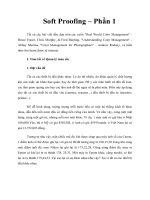 Tài liệu Soft Proofing – Phần 1 ppt