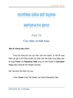 Tài liệu Hướng dẫn sử dụng InfoPath 2010 part 13 pdf